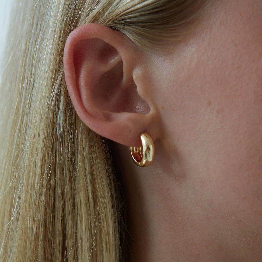 Earrings "Janet Hoops"