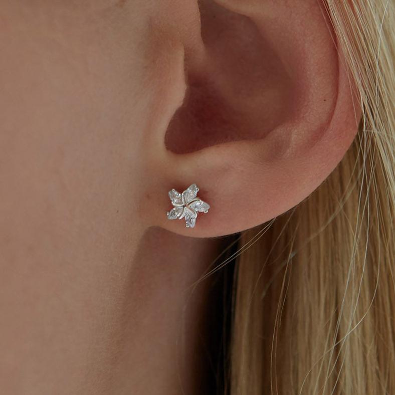 Earrings "Isaria" 925 Silver