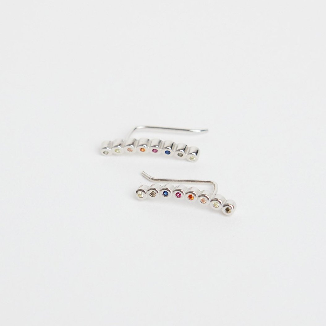 Earrings "Vevina" 925 Silver