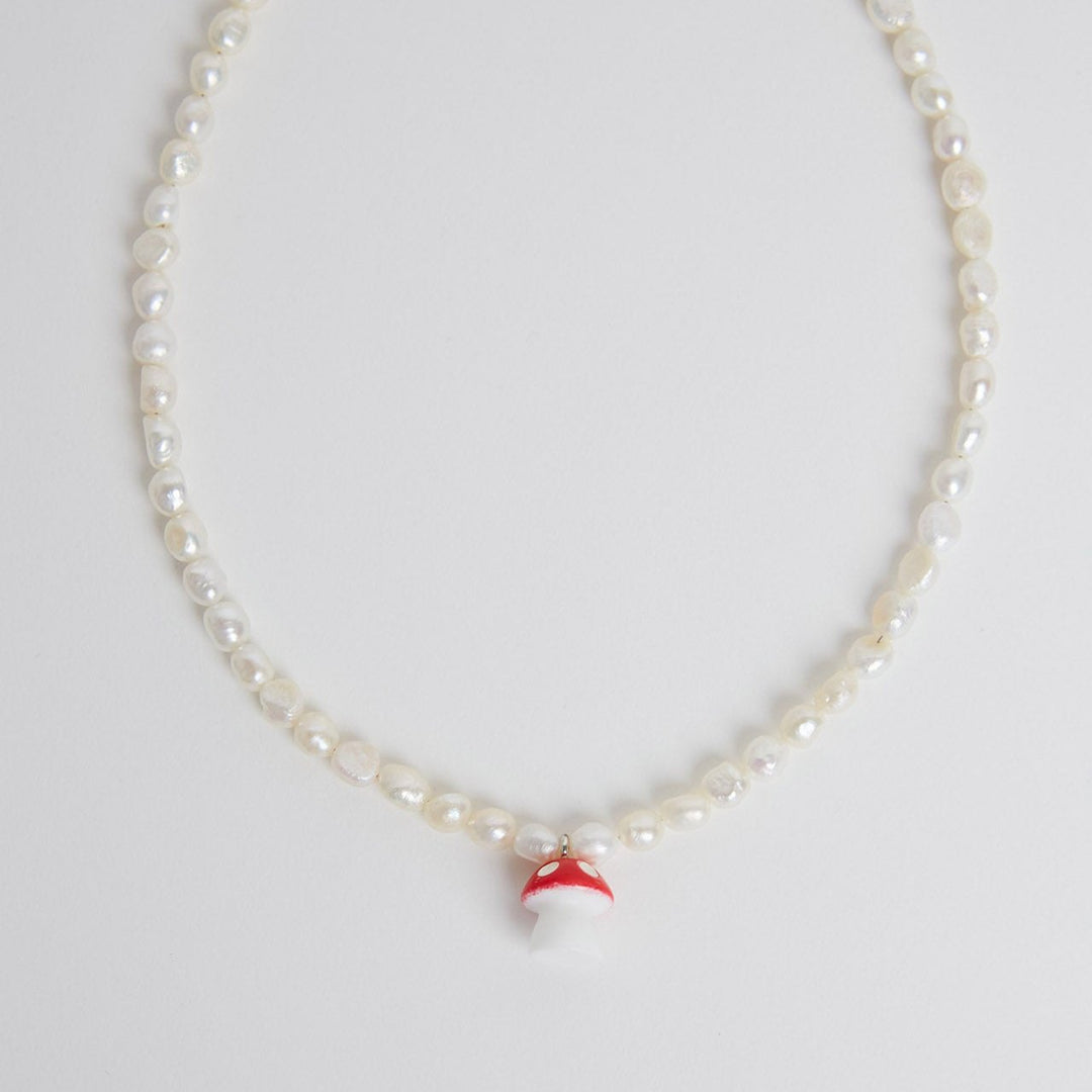 Necklace "Pearls Fungo"