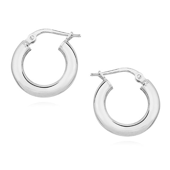 Earrings "Camille Hoops 16 mm" 925 Silver