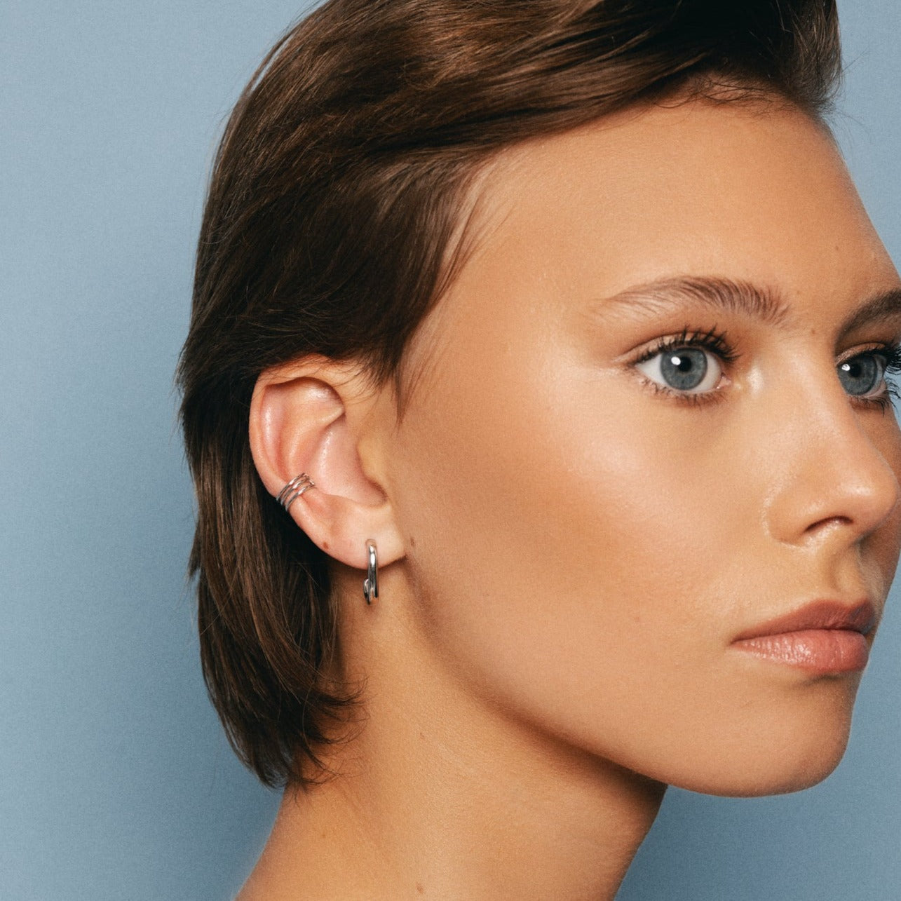 Duet Ear Cuff | Ear Cuff | CodeM jewelry